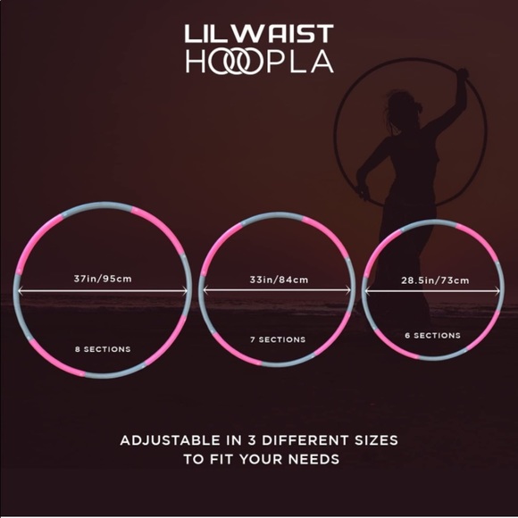 Weighted Hula Hoops - Exercise Hula Hoop - Picture 5 of 7